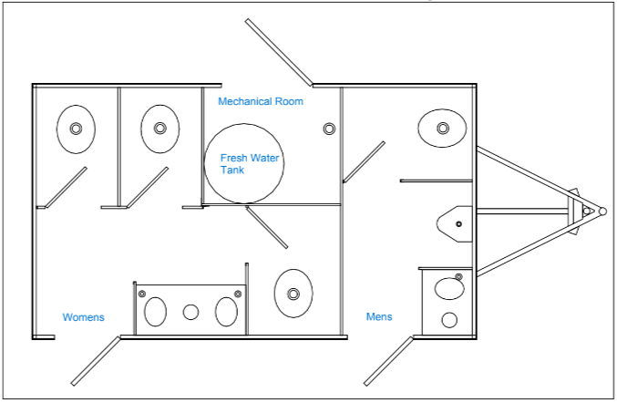 Portable Restroom Rentals in Lancaster, Ohio