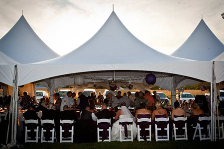 Rent The Occasion - Tent, Table, Chair, Linen, and Backdrop